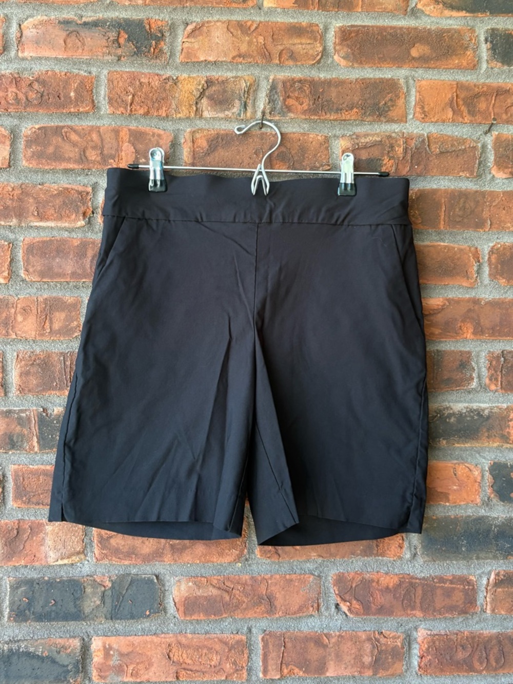 New York & Company Black Women's Bermuda Shorts